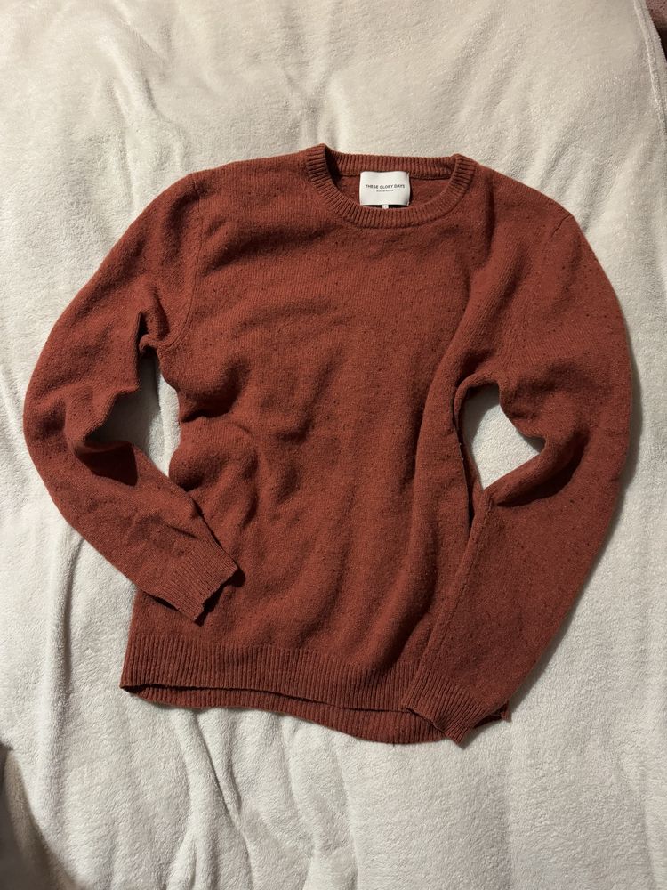 sweter pomaranczowy