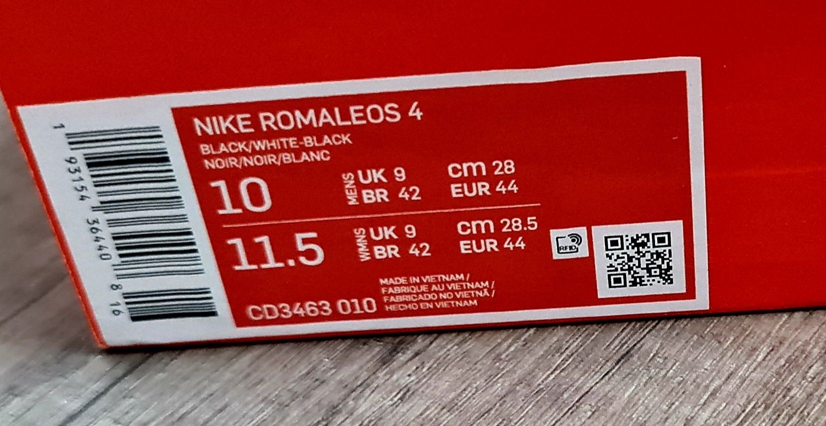 Buty męskie sportowe do podnoszenia ciężarów Nike Romaleos4 44