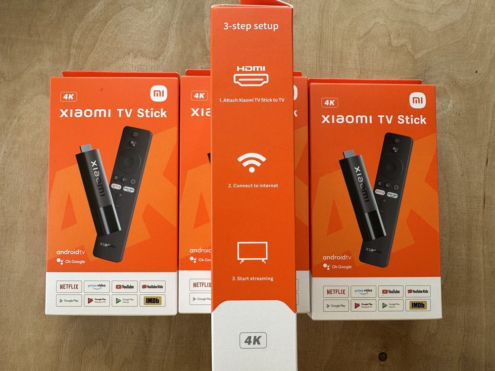 НАЛАШТОВАНА Приставка Xiaomi Mi TV Stick 4K 2/8 Android tv box EU