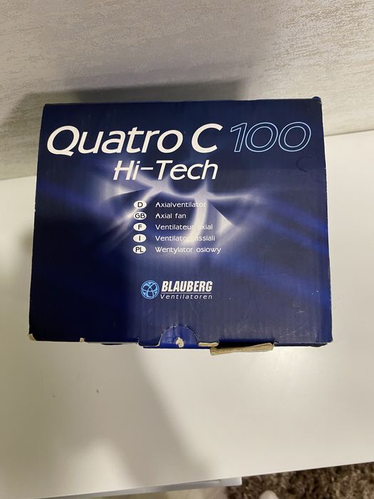 Витяжний вентилятор Blauberg Quatro Hi-Tech 100