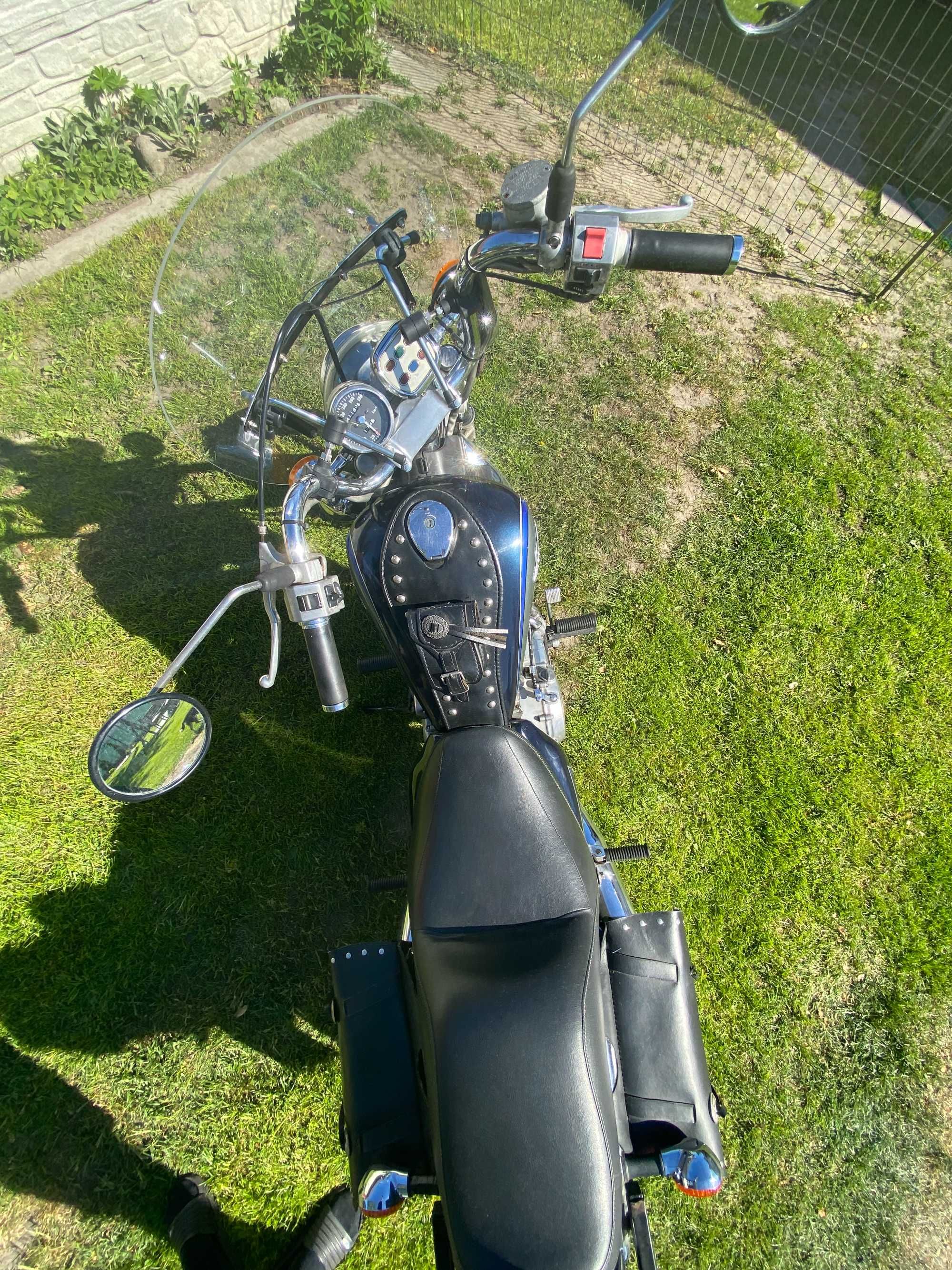 Motocykl Kawasaki EN500a sakwy gratis