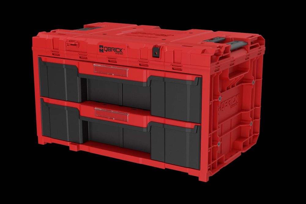 Skrzynka narzędziowa QBRICK One Drawer 2 Toolbox 2.0 Red Ultra HD nowa