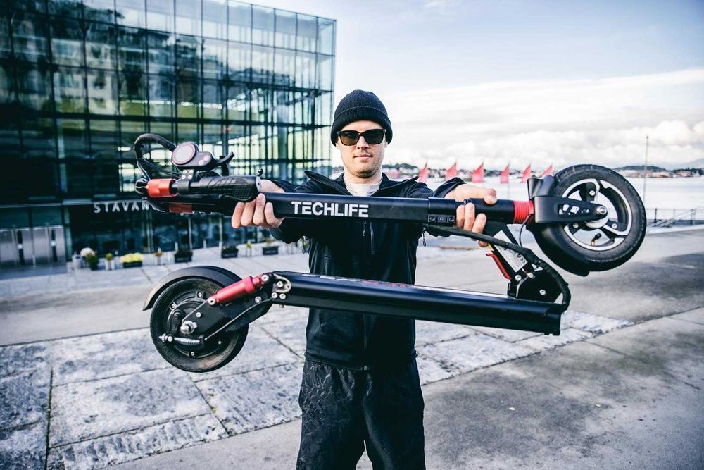 TECHLIFE X5 Sztos Hulajnoga Elektryczna Dla Dorosłych | Mobiway.pl