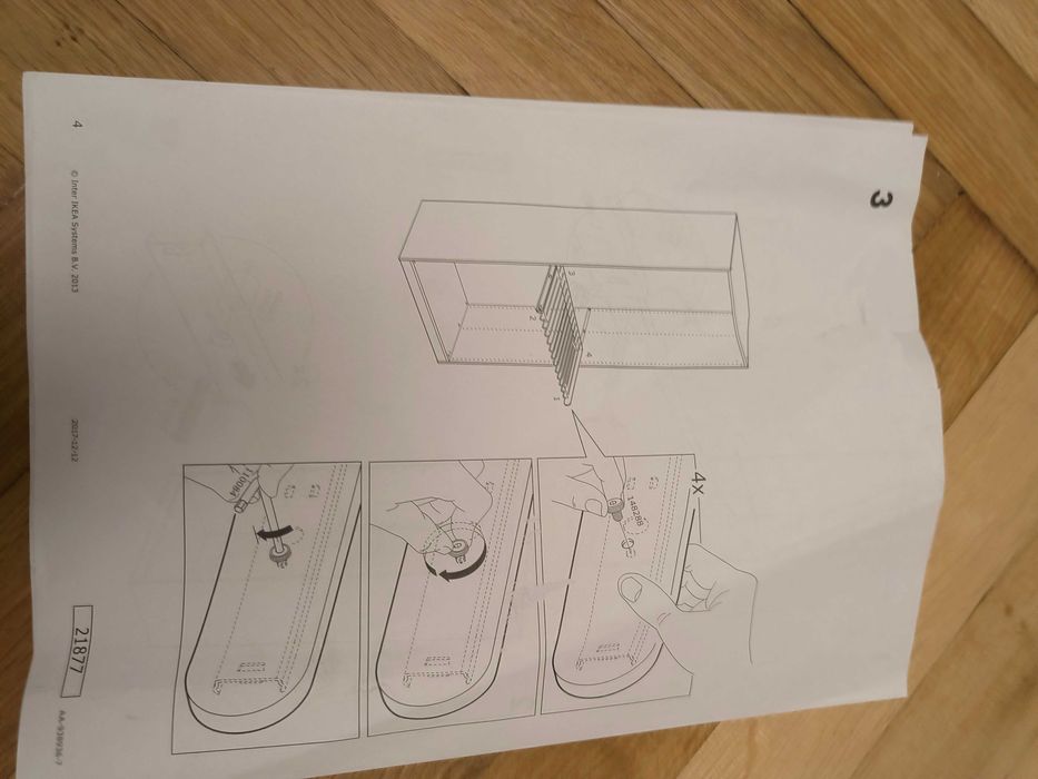 IKEA Wieszak na spodnie do Szafy PAX 100CM ( Nowy rozpakowany )