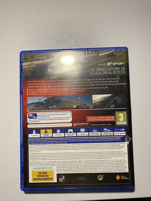 Gran turismo SPORT - ps4