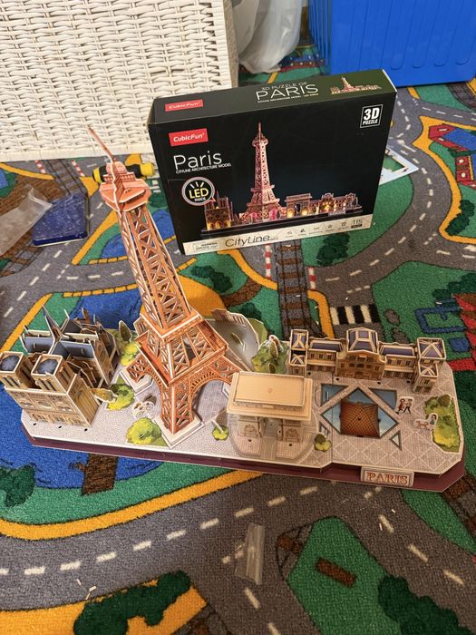 3д пазл cityline