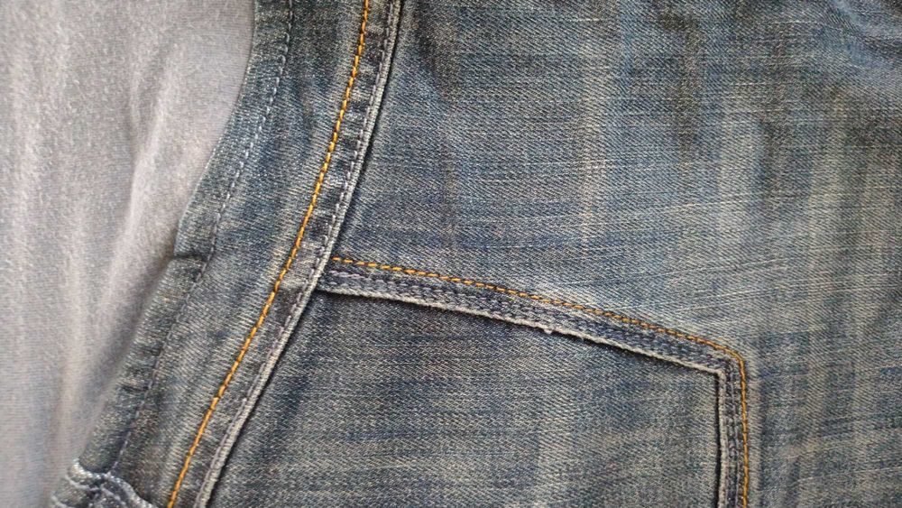 Spódnica ciążowa krótka jeansowa XL