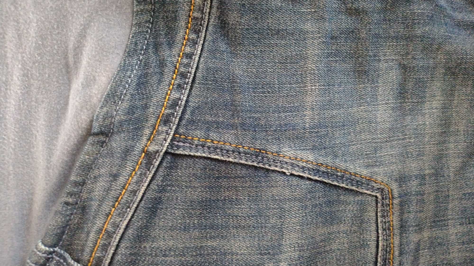 Spódnica ciążowa krótka jeansowa XL