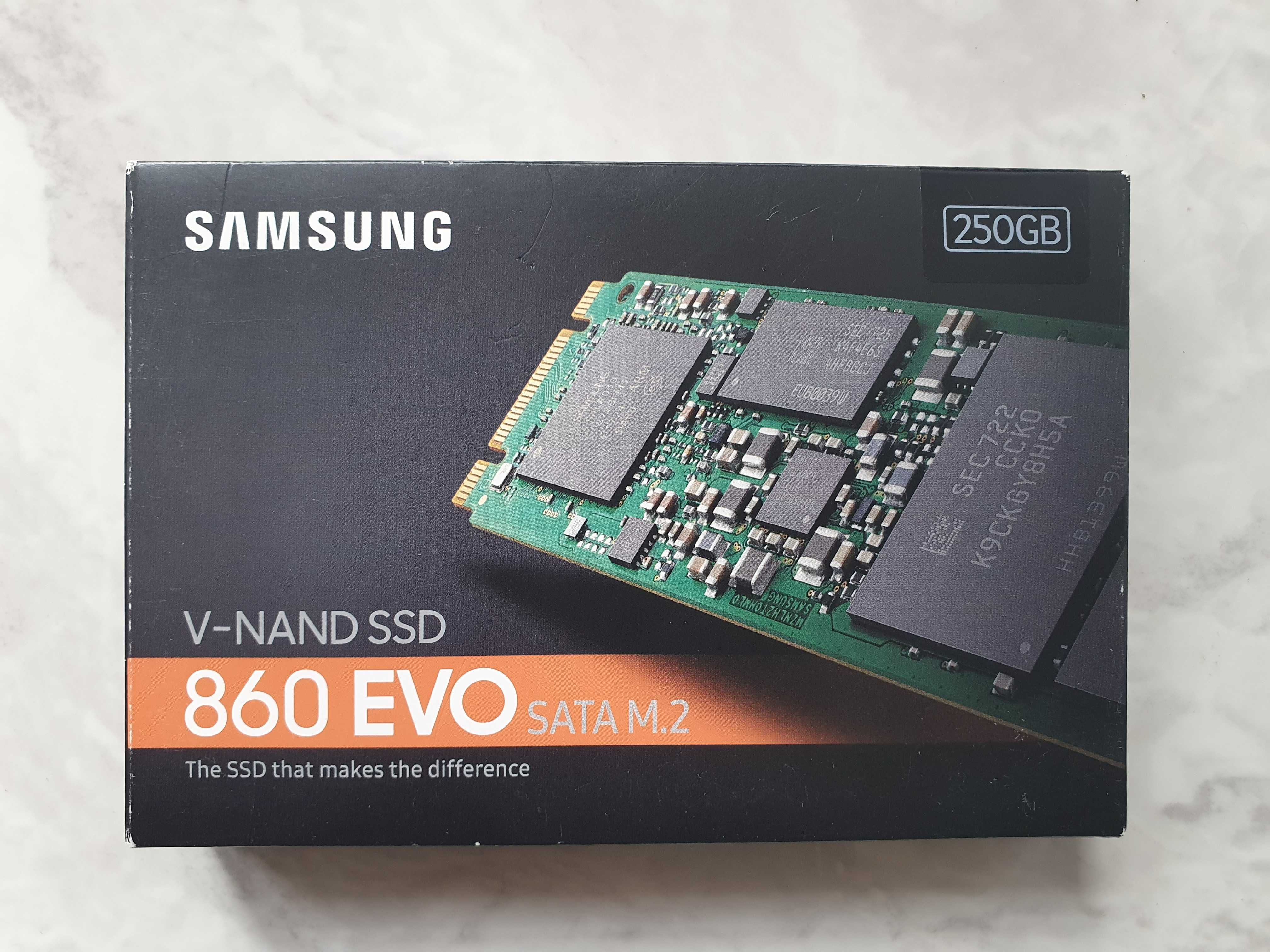 Новий SSD накопичувач Samsung 860 EVO M.2 250 GB (MZ-N6E250BW)