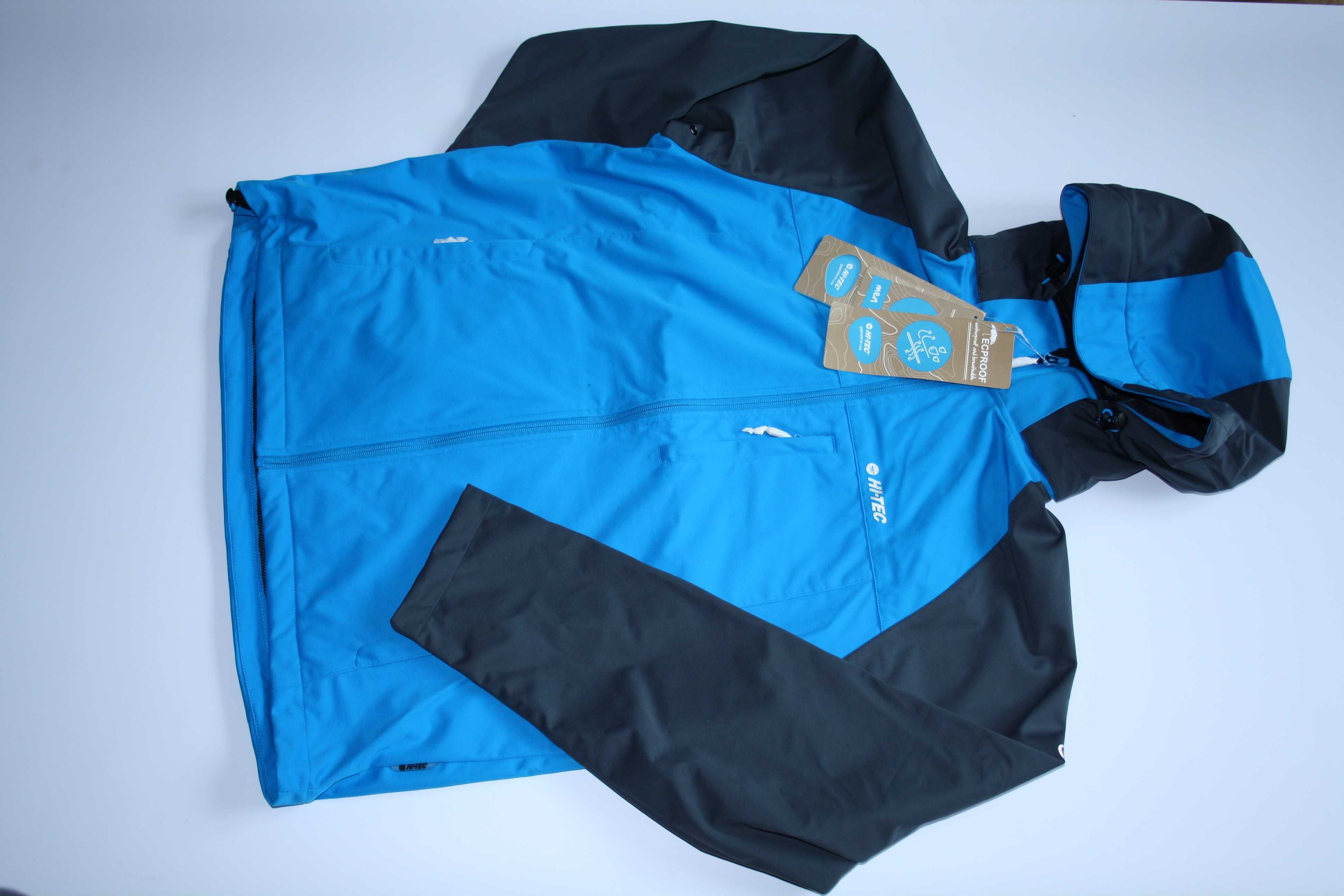 męska kurtka softshell Hi-Tec CORO II niebieski membrana L