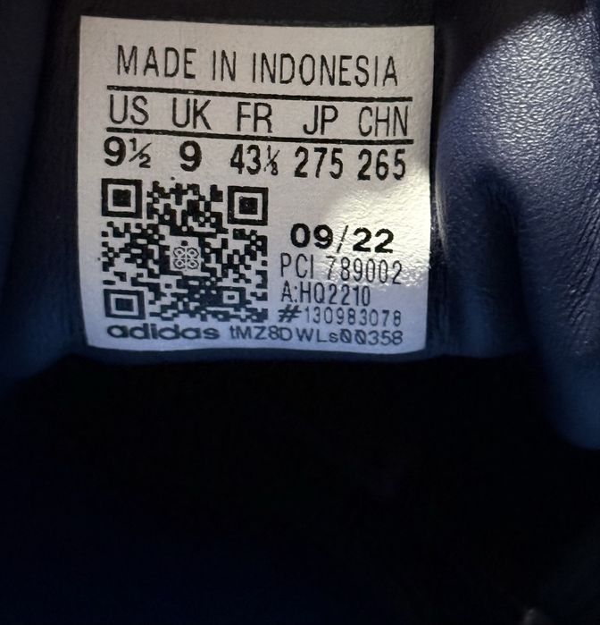 Чоловічі кросівки Adidas Superstar, розмір 43, Оригінал!