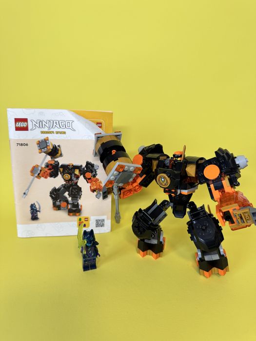 Конструктор LEGO NINJAGO Робот земної стихії Коула (71806)