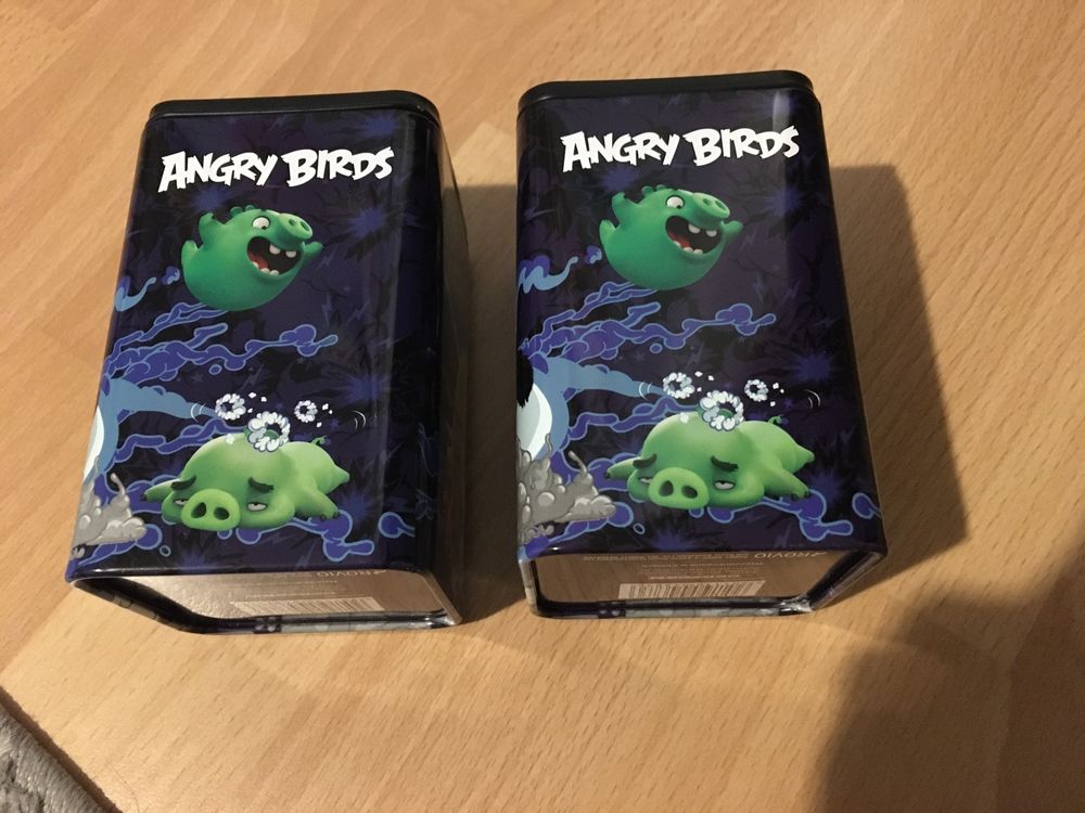 Pojemnik na długopisy metalowy Angry Birds 13