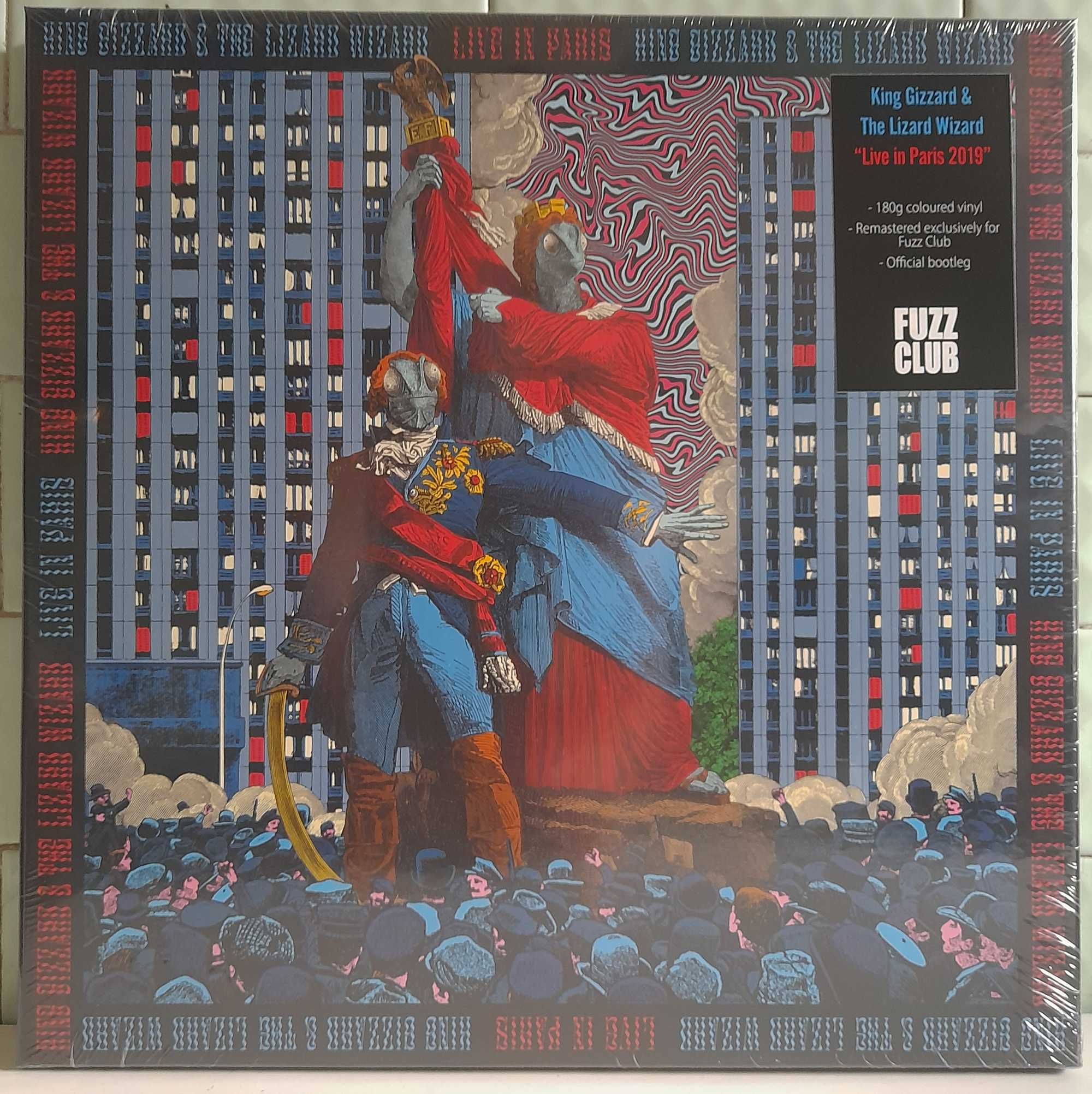 King Gizzard And The Lizard Wizard Box LPs Novo
