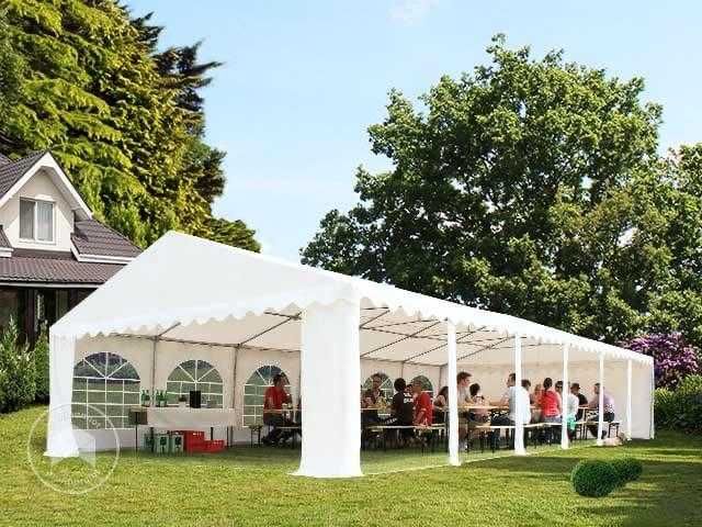 Wynajem namiotu imprezowego 5x8 m - idealny na przyjęcia plenerowe