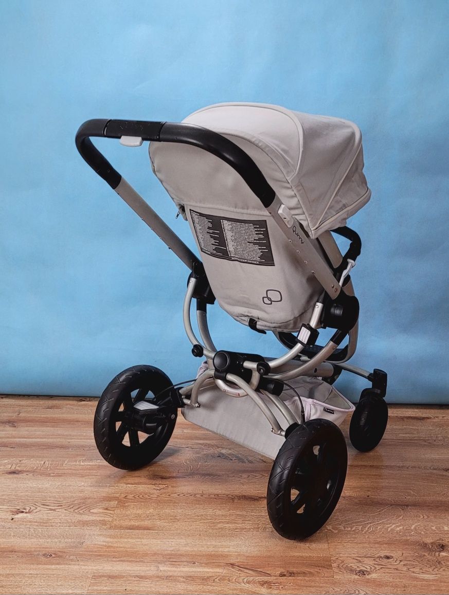 Quinny Buzz Xtra Grey Gravel wózek 2w1 gondola i  spacerówka  Wysyłka