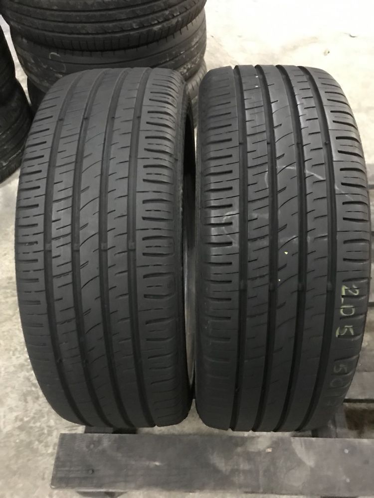 Barum Bravuris 205/50r17 пара резина шини б/у склад оригінал майже