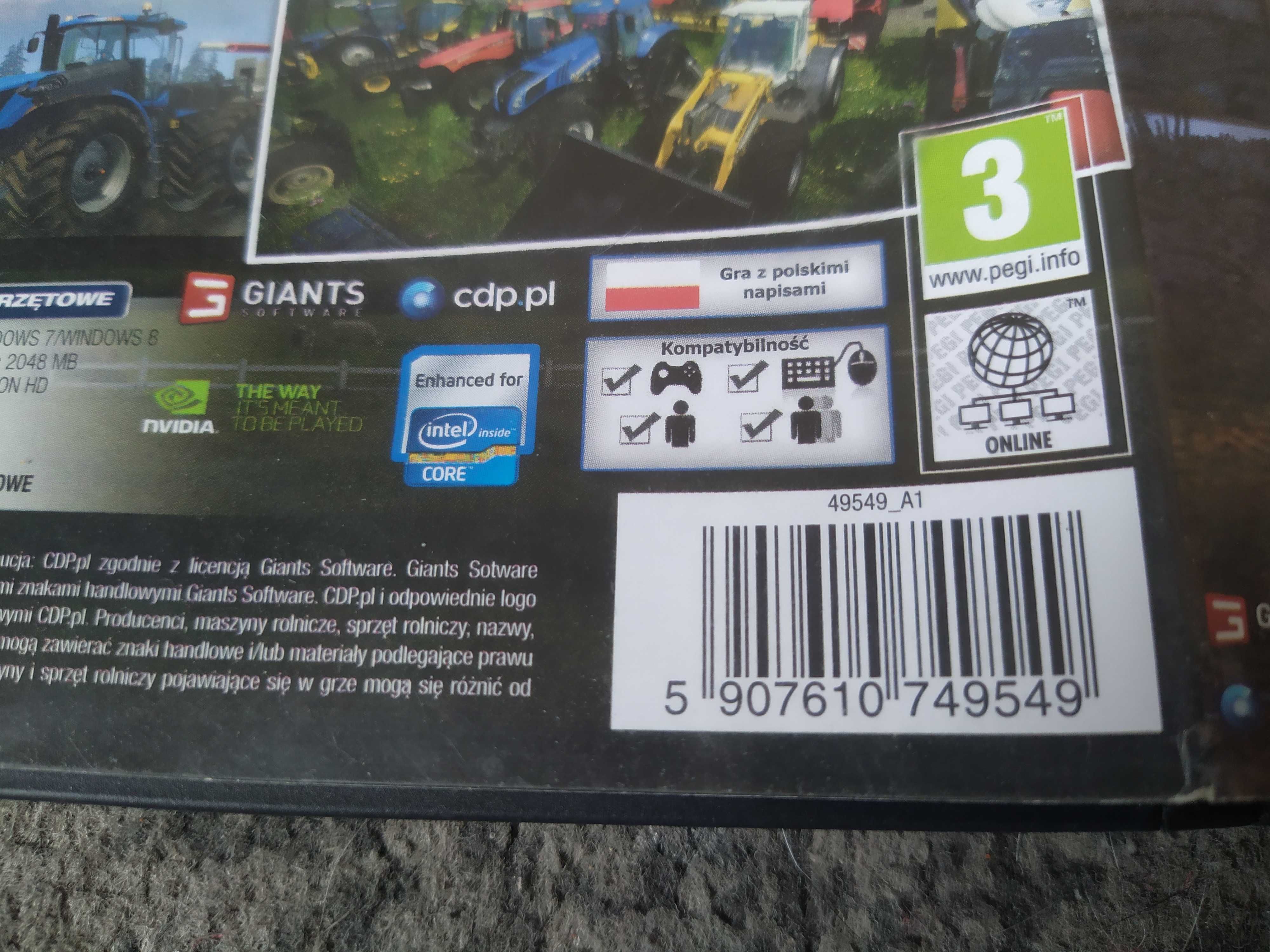 Farming Simulator 15 PC DVD PL