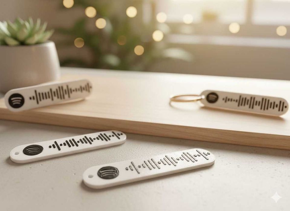 Porta-Chaves Spotify Personalizados