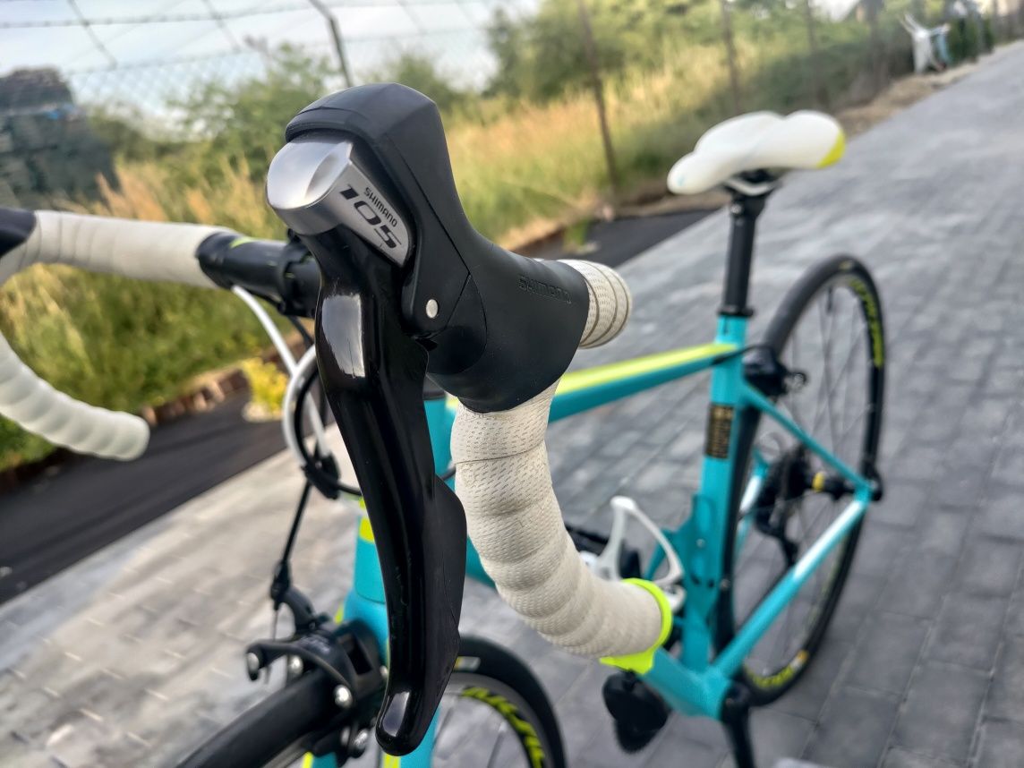 Cube Axial WLS Race Women 105 Aqua/Lime
