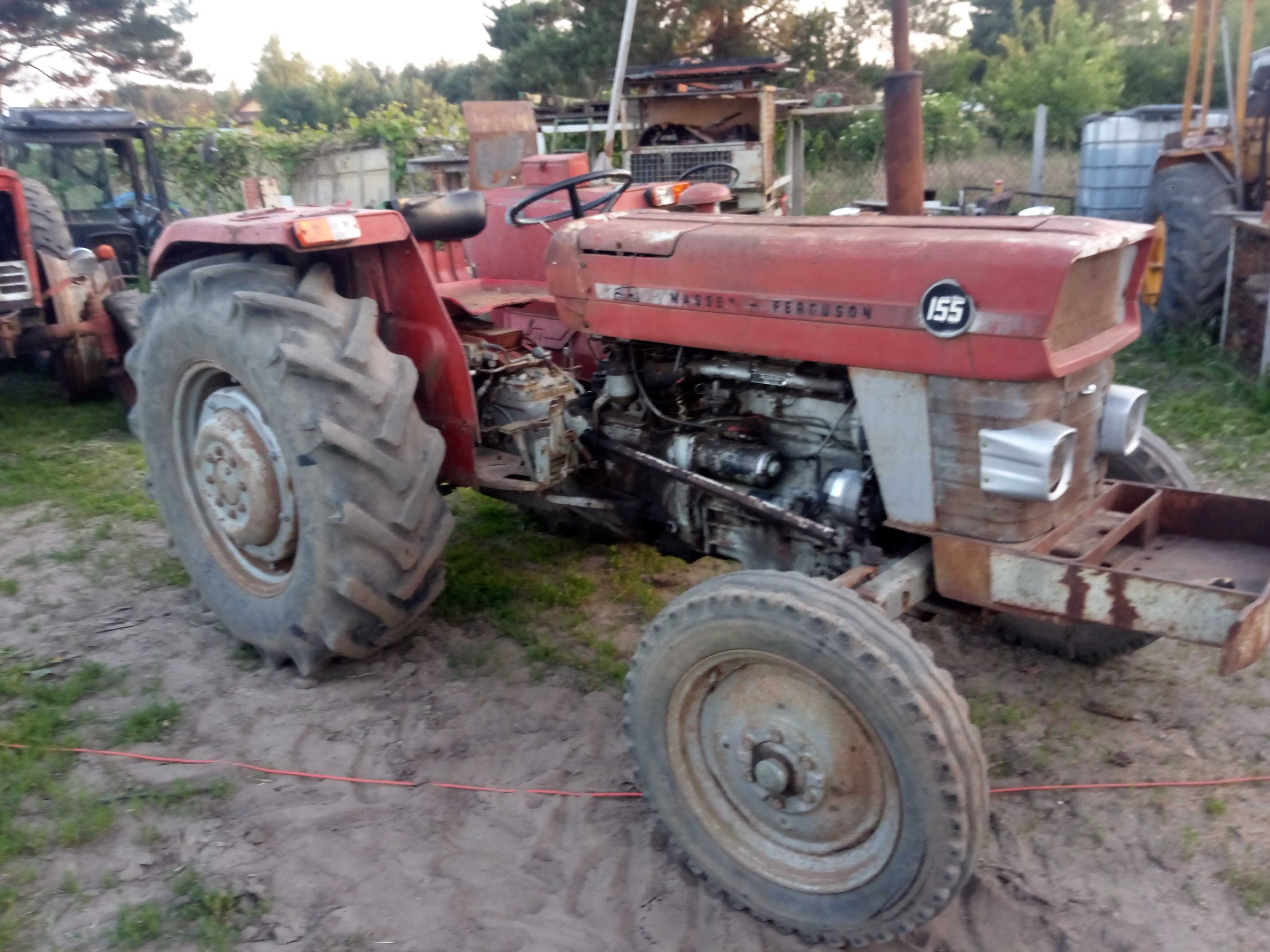 Massey Ferguson 155 i 158 4P i 165 Zetor 5711 i 4611 jak Ursus C-360