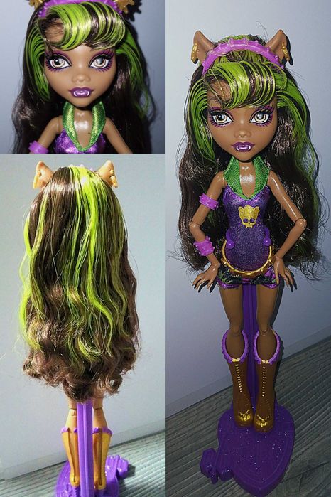 лялька монстер хай клодін вульф супергерої monster high wonder wolf