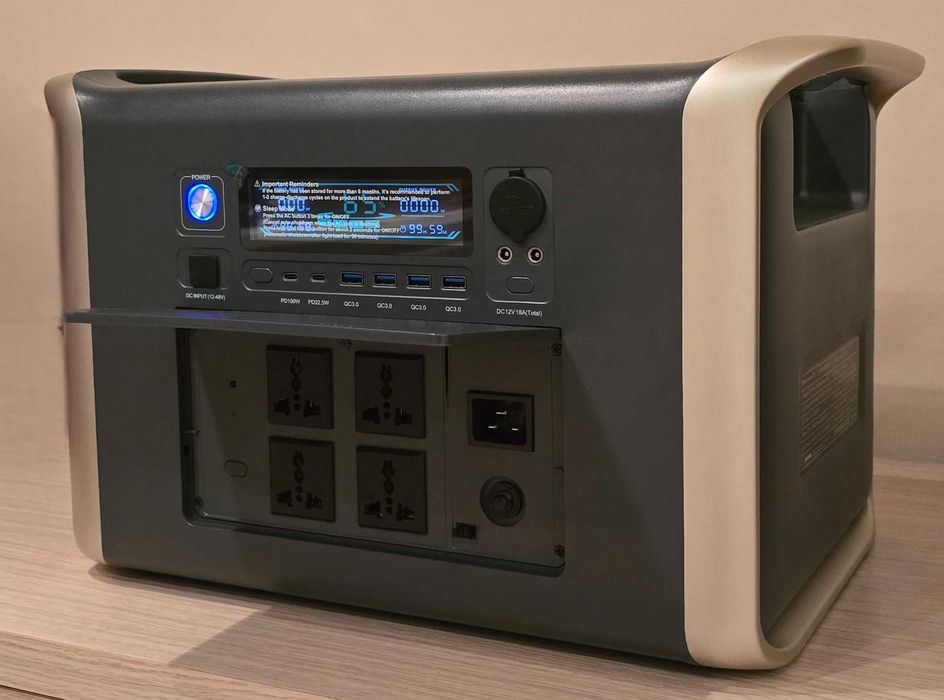 Портативна електростанція / ДБЖ / Сонячний генератор, AP2000 2600W