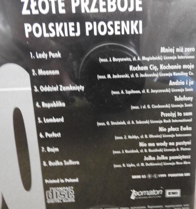 Złote przeboje polskiej piosenki- lata 80 / BROK