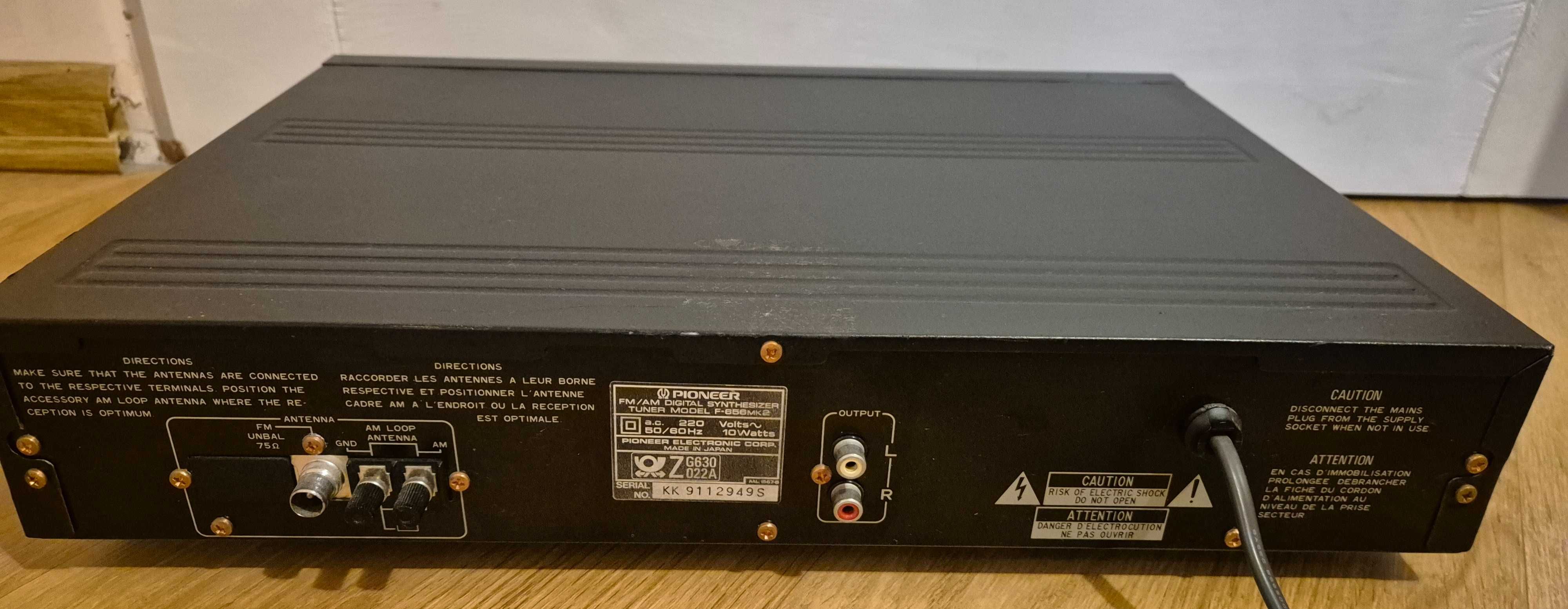 Tuner Pioneer  F-656 Mark II  1990