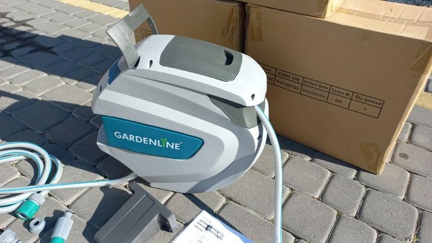 Автоматична котушка Gardenline, Шланг для поливу Gardenline,  автомати