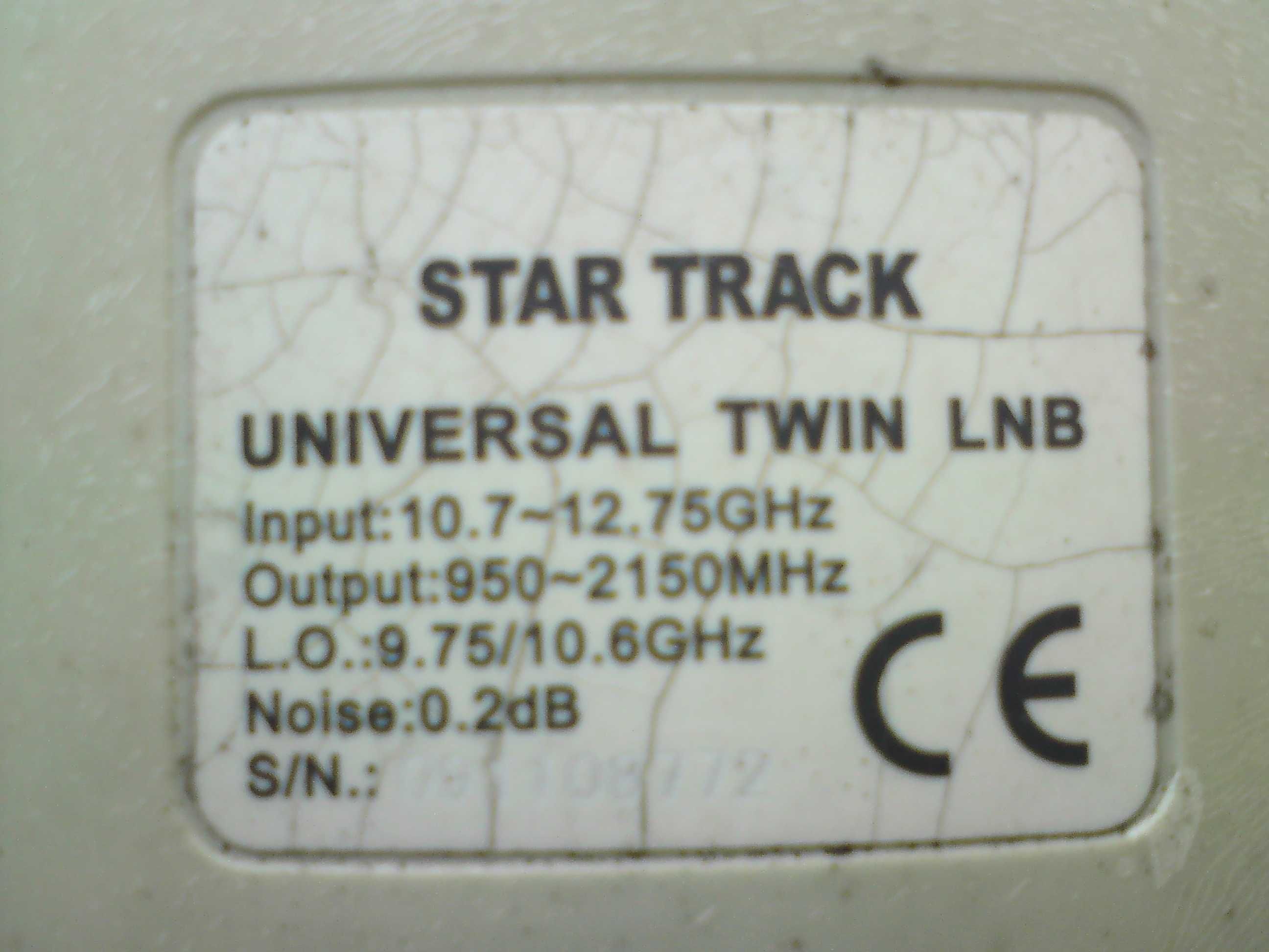 Спутниковый конвертер Star Track два выхода (один нерабочий) LNB Ku