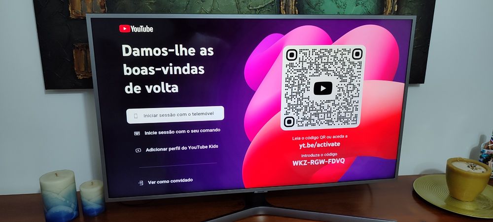 Smart TV 4k Samsung 43 polegadas