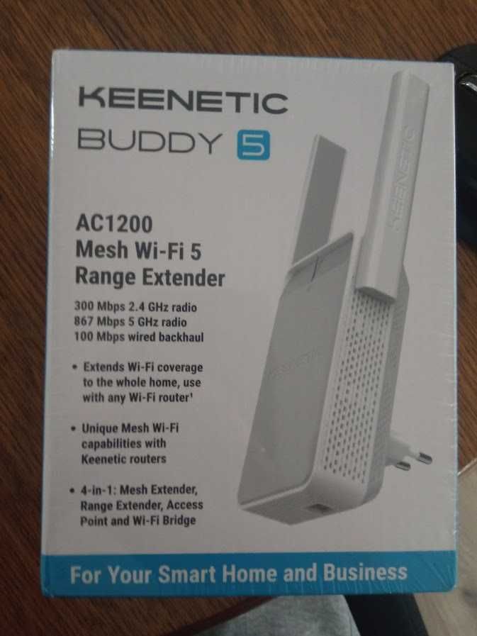 Ретранслятор Keenetic Buddy 5 (KN-3311) (Новый)