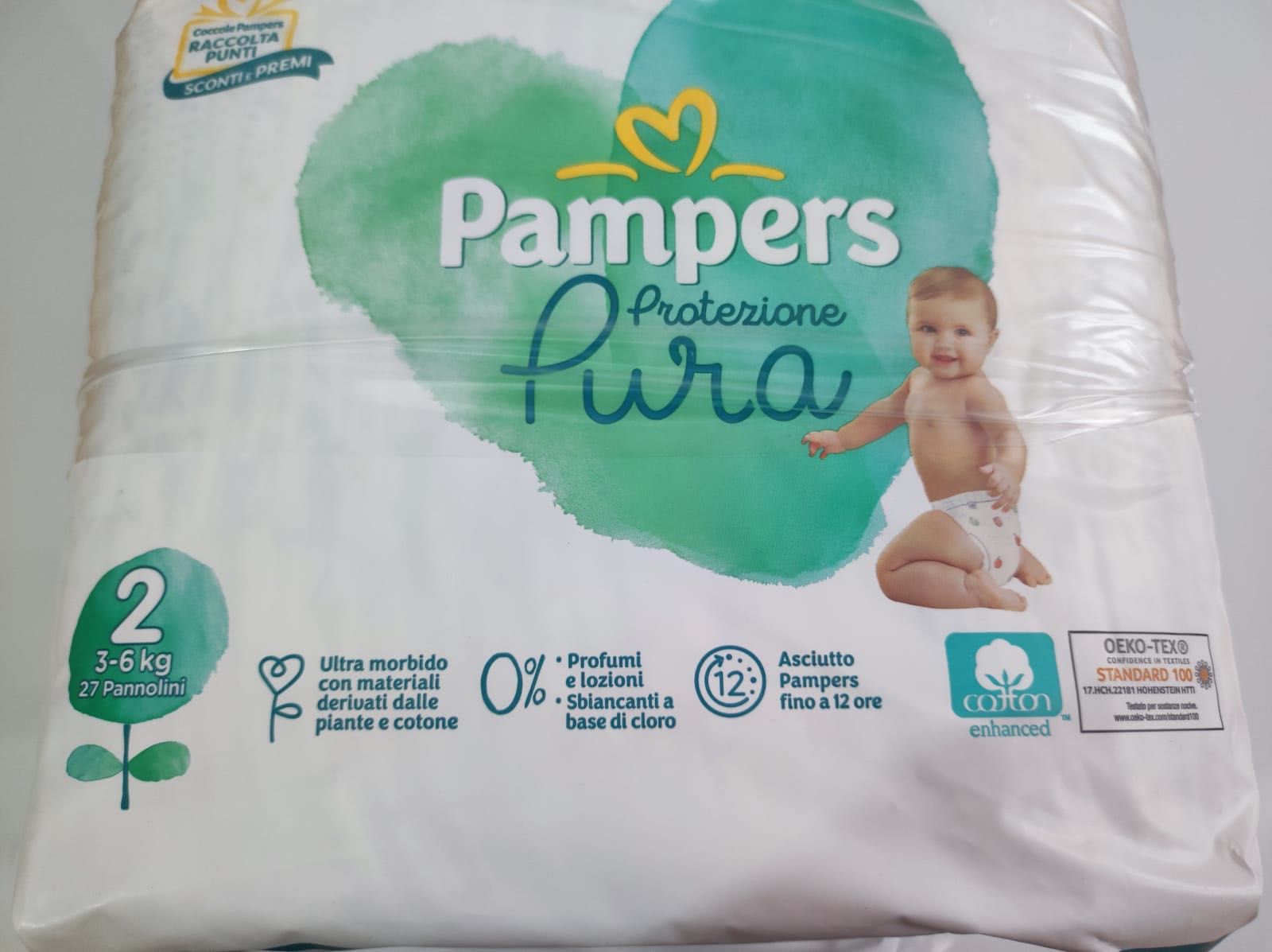 Pampers - pieluchy 27x4 roz. 2, 3-6 kg