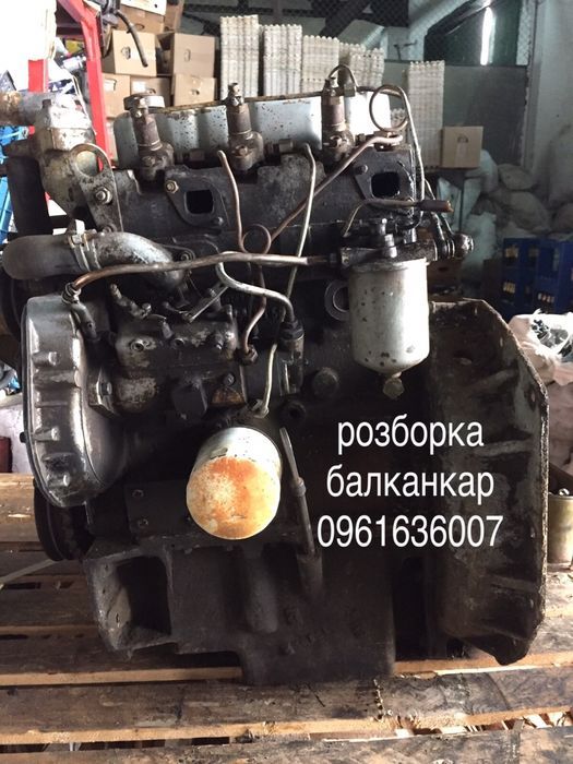 Мотор Д2500 Перкінс Балканкар, блок, головка, колінвал, інше. розборка