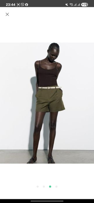 Шорти хакі бермуди Zara M