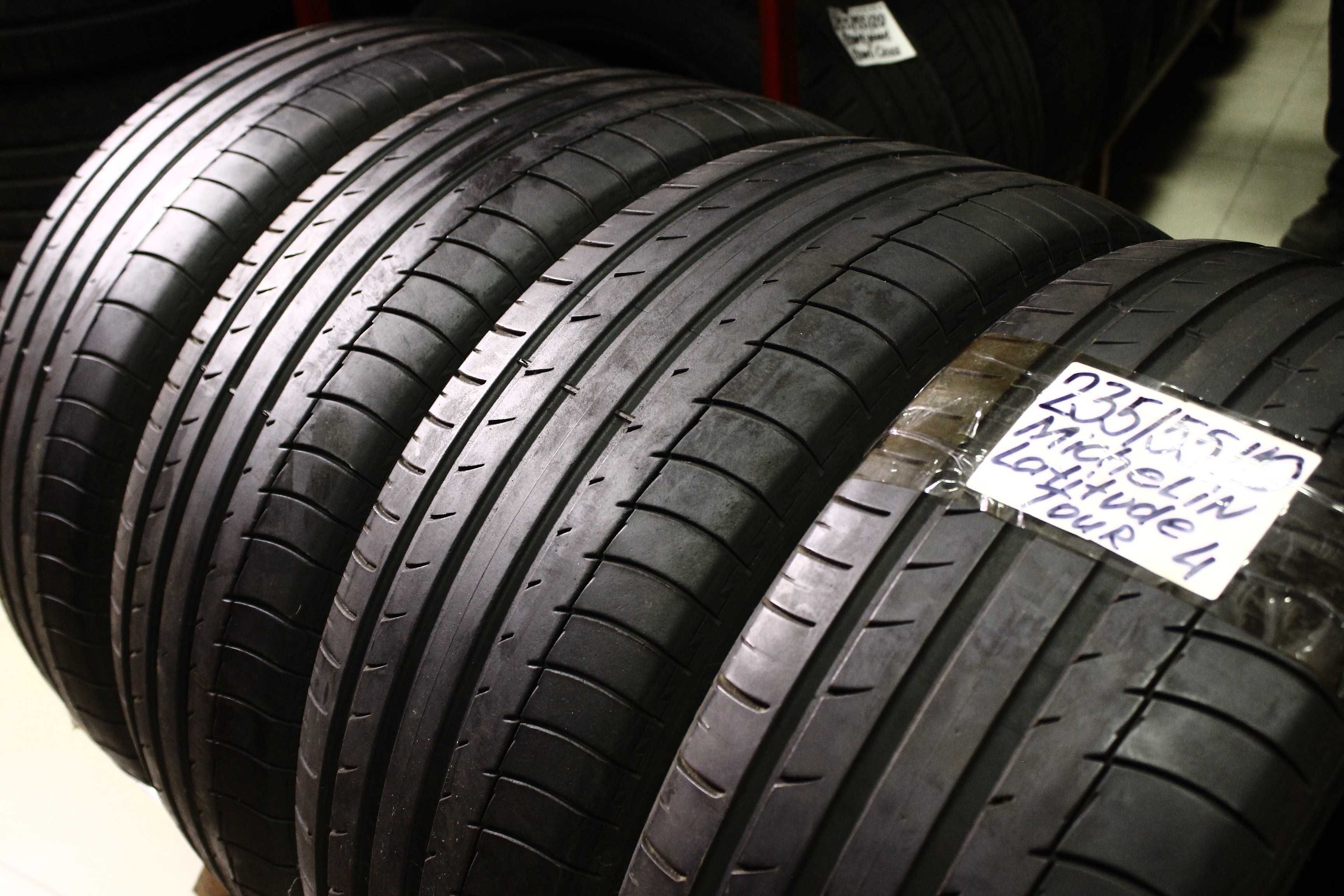 235-55-R19 MICHELIN LATITUDE 4 штуки комплект летняя резина GERMANY