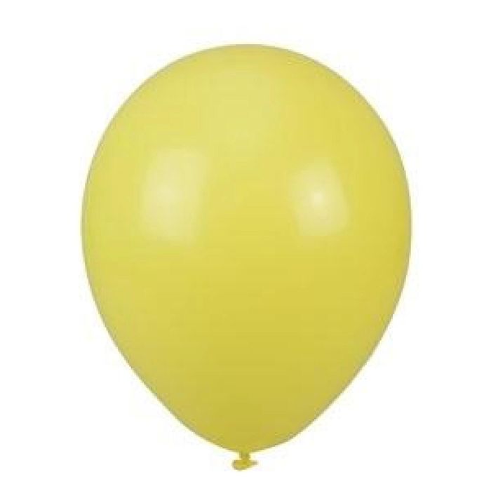 Balony pastelowe żółte 30cm 100szt Arpex oprawa: blister