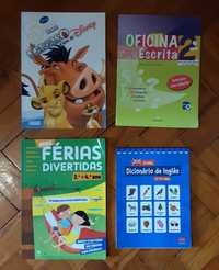 Livros de Atividades - Pré, 1º e 2º Ciclo - Entre 2,50€ e 4€!