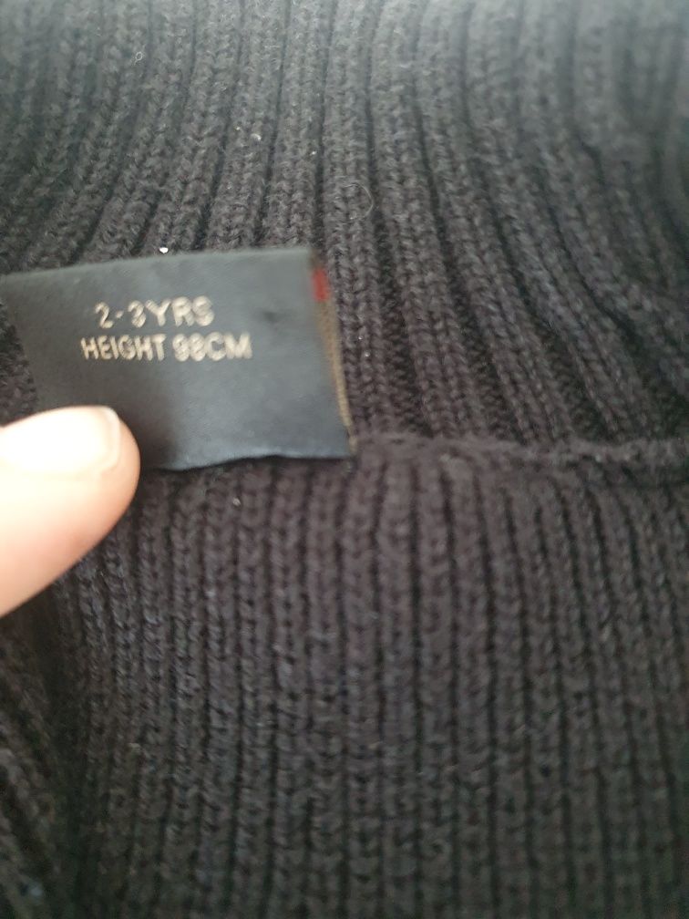 Komplet hm logg spodnie I sweter 100% bawełna 2-3lata 98cm