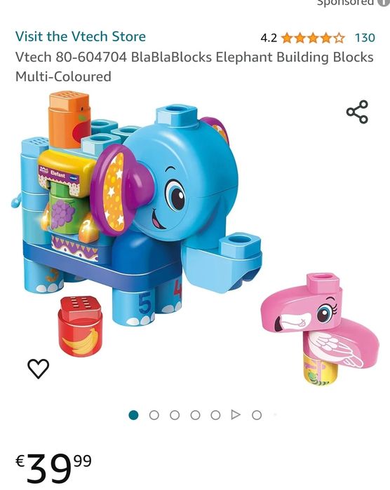 Klocki edukacyjne vtech bla bla blocks - edycja specjalana