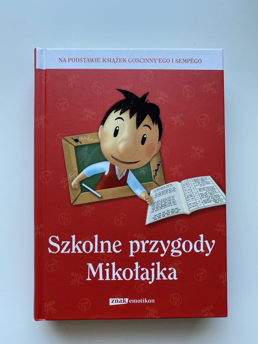 Szkolne przygody Mikołajka gościnny i sempe książka dla dzieci