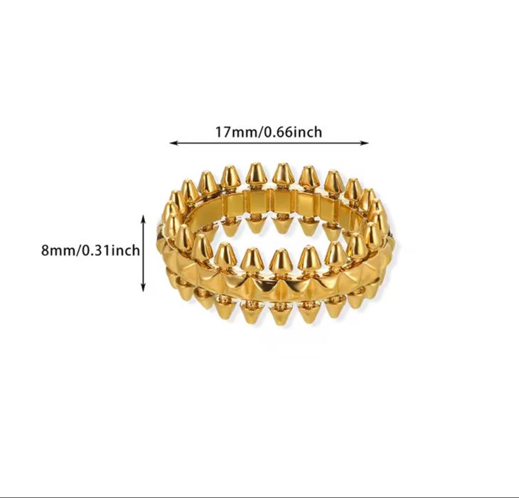 Кольцо обручка в стилі cartier clash