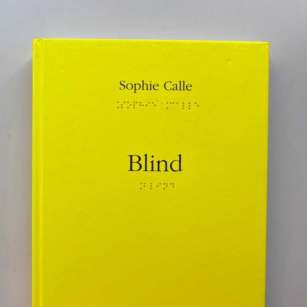 SOPHIE CALLE : BLIND album fotografia