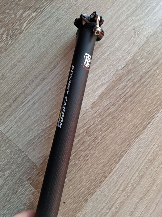 Nowa sztyca 30,8 ritchey wcs carbon mat offset 0