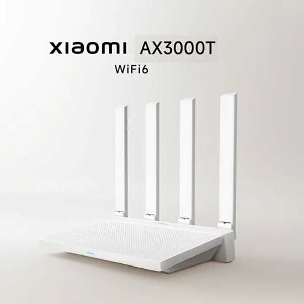 Роутер Xiaomi AX3000T Wi-Fi 6 OpenWrt 24.10 укр. 2.4 & 5HGz MESH