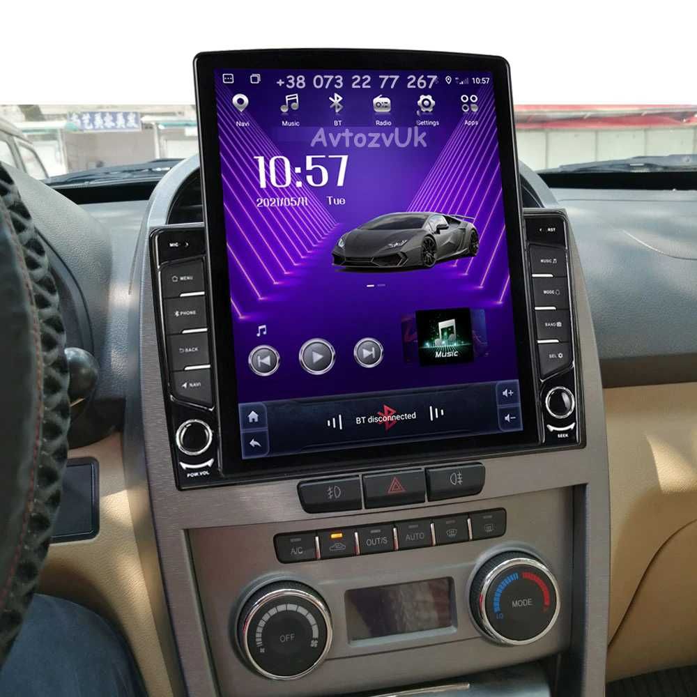 Магнитола TIGGO 3 Chery T11 Т 11 3X GPS USB 2 дин CarPlay Android 13