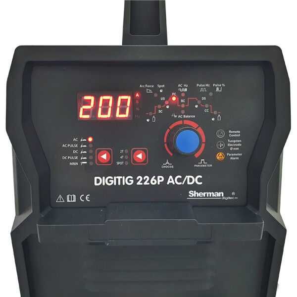 Spawarka inwertorowa TIG HF AC/DC DIGITIG 226P