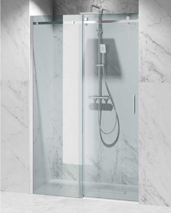 Drzwi Prysznicowe Przesuwne D20 195x165 CHROM