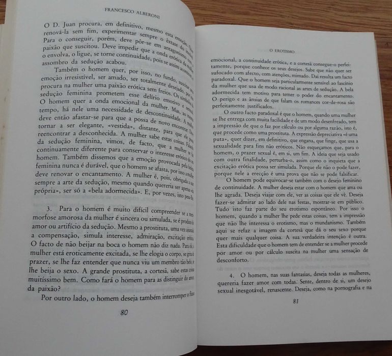 O Erotismo de Francesco Alberoni
